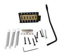 Junterone 6 Corde Ponte per Chitarra Cordiera Chitarra Elettrica Tremolo Ponte Standard Accessori per Chitarra Nero