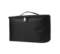 Junterone Borsa da picnic di grande capacità, da 10 l, per campeggio all'aperto, portatile, per refrigerazione dell'auto, impermeabile, facile da installare, facile da usare, colore nero