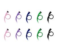 Junterone Estensione dei capelli da tagliare, forcina lunga e liscia, arcobaleno, evidenziata, multicolore