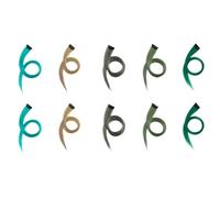 Junterone Extension per capelli con riflessi arcobaleno, forcina per capelli lunga e liscia, clip per capelli che possono essere tagliati per capelli da ragazza, finti capelli, 3,2 x 55 cm