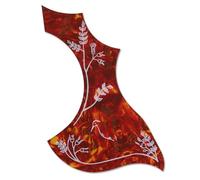 Junterone Fiore, Uccello Farfalla Chitarra Battipenna Decorativo AutoViscoso Adesivo Stringa Chitarra