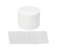Junterone Forno a microonde in ceramica bianca, circa 12 x 8,3 cm, kit da forno a microonde ecologico per principianti in vetro
