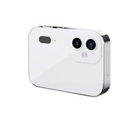 Junterone Fotocamera Digitale CCD 4K Videocamera Flash Digitale 64MP con Touch Screen Zoom Digitale 16X Telecamera di Visione Notturna IR Bianco