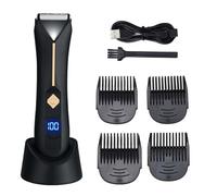Junterone Nuovi e Donne Corpo Anino Trimmer Elettrico Barba Bikini Capelli Trimmer Lavabile Setole Pubiche Rasoio Epilatore