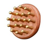 Junterone Pettine da massaggio Meridian Testa Gua Sha Strumento di Massaggio Terapia del Legno Pettini di Massaggio Circolazione Raschiatura Massaggiatore Facile da Usare