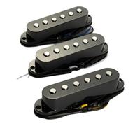Junterone Pickup Single Coil Pickup per Chitarra Clip In Filo di Plastica Pickup Piatti Accessori per Strumenti Musicali Nero