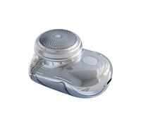 Junterone Portatile USB Elettrico Mini Rasoio Da Viaggio Rasoio Per Gli Uomini Pocket Rasoio Elettrico Barba Trimmer Display Digitale, B