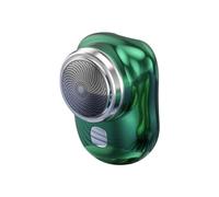 Junterone Portatile USB Rasoio Elettrico Mini Rasoio per Gli Uomini Pocket Rasoio Elettrico Barba Trimmer Display Digitale, D