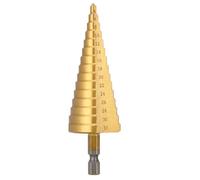 Junterone Punta da trapano con scanalatura dritta HSS da 4 a 32 mm, punta a pavimento per legno e metallo, punta a nucleo, trapano a pagoda