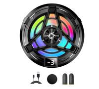 Junterone Raffreddatore Magnetico per Telefono Cellulare con Display Digitale Raffreddatore Ventola Raffreddamento Semiconduttore per Raffreddatore Tablet/Telefono, D