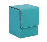 Junterone Scatola per Carte Scatola per Mazzo di Carte con Maniche Scatola per Giochi con Mazzo di Carte per Yugioh Raccoglitori: 100 +, Blu