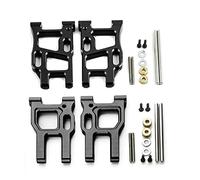 Junterone Set di Bracci di Sospensione per Braccio Oscillante Anteriore e Posteriore nel Metallo da 4 Pezzi per Parti di Aggiornamento per Auto LC Racing PTG-2 PTG2 1/10 RC,1