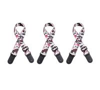 Junterone Tracolla per Chitarra Folk con Stampa Fluorescente In Pelle con Teschio Horror, Tracolla per Chitarra Elettrica, Tracolla per Chitarra Acustica,B