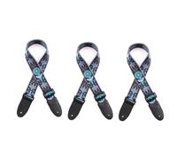 Junterone Tracolla per Chitarra, Tracolla In Cotone Jacquard, Adatta per Basso, Chitarra Acustica Ed Elettrica,C