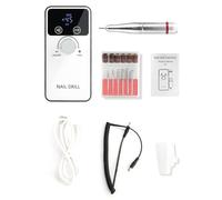 Junterone Trapano Elettrico per Unghie 45000 /Min. per Unghie Ricaricabile Accessori per Unghie Levigatrice per Smalto Gel A Basso Rumore