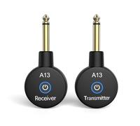 Junterone Trasmettitore Wireless per Chitarra Elettrica, Cannello Elettrico, Basso, Ricetrasmettitore, Accessori per Strumenti Musicali A13