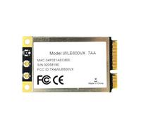 Junterone WLE600VX Doppia Banda 2,4 GHz 5 GHz 802.11ac/Abgn Mini Scheda PCI Express MIMO 2x2 Wave 1 Modulo di Scheda WiFi Atheros QCA9882