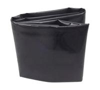Junvstor 10X12M 10X15M Pond Liner, 6 Mil Outdoor Garden Water Membrane Black Pond HDPE Lining for Waterfall, Fish Ponds, Fountain Pond Membrane Tarp - 3x8m 3x10m 3x12m 4x4m 4x5m 4x6m(6x10m)