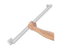 Junvstor Corrimano Moderno Bianco per Ringhiera per Scale, Handrail in Ferro, Senza Finitura, 30 cm - 600 cm