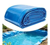 Junvstor Membrana per laghetto Resistente per Piscine di Pesci, 1x8 m 2x4 m 3x5 m 5x6 m 6x9 m 7x12 m 10x15 m Pellicola Impermeabile per laghetto, Trappola Flessibile in HDPE