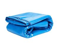 Junvstor Rivestimento laghetto PVC 6MX10M 8MX10M, Blu Resistente Sottostrato Sigillante Film Membrana per Stagno Nuoto Pellicola Stagno Telone Stagno Giardino Membrane Giardino Acquatico(4x10m)