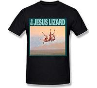 junwei Men's The Jesus Lizard T Shirt Black L