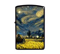 junweideyi 2 accendini in stile cinese 2024 anno dei regali, sostituibili per Zippo (solo custodia), dimensioni inserto compatibile 3,6 cm x 1,2 cm x 5 cm, alloggiamento accendino (2 pezzi stile 6)