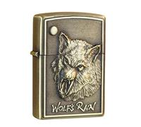 junweideyi Accendino in stile cinese 2025, sostituibile per Zippo (solo custodia), dimensioni inserto compatibile 3,6 cm x 1,2 cm x 5 cm (stile 14)