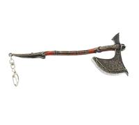 junweideyi GOW Portachiavi Kratos Leviatano ascia portachiavi lame del caos portachiavi regalo per uomini adolescenti fan del gioco, Stile 22., moderate