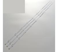 JUNWLREFR Striscia di retroilluminazione a LED da 840 mm, 9 lampade for TV da 43'' LB4310B V0_00 43PFS5525/12 TPT430H3-HVN01.U