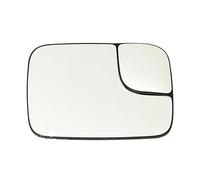 JUNYEW Vetro a Specchio Sostituzione Sostituzione per Dodge RAM 1500 2500 3500 2005-2009,Specchietto Retrovisore Riscaldabile,Sinistro O Destro con Piastra di Supporto,Right