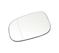 JUNYEW Vetro Specchietto Retrovisore per Volvo V50 2006-2009 Specchio Esterno Vetro Grandangolare/Riscaldabile/con Pannello Posteriore,Left