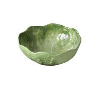 JUNYFFF Fruttiera Cesto di Frutta Ciotola di Frutta dal Design Elegante Dimensioni Perfette Ciotole di Frutta in Ceramica Super Durevoli Verde Portafrutta