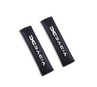 JUNZAI Protezione per Cintura di Sicurezza per Auto, per Dacia Logan Duster Sandero Spring Lodgy Dokker, Copricinture per Cinture di Sicurezza,Carbon Black