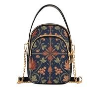 JUNZAN Borsa multi tasca con tracolla a catena staccabile | Taglia unica adatta a una piccola borsa da viaggio portatile per commissioni quotidiane & Incontri Snakeshead Wallpaper Art