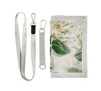 junzan Portafoglio per bambini con fiori moderni per ragazze con tasca portamonete portafogli per bambini con adesivo magico età 5-7 6-8 9-12 anni regali di compleanno, Multicolore, 1 Size, Casual