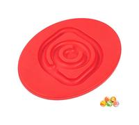 JunZheHub 1 Pezzo Tavola di Equilibrio Sensoriale per Bambini, Giocattolo per Lo Sviluppo della Coordinazione Fisica E del Gioco dei Bambini, Rosso