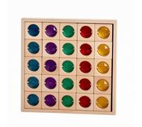 JunZheHub 25 Pezzi Gioco di Apprendimento Precoce | Stimola Il Pensiero Spaziale, Impilabile, Blocchetto da Costruzione, per Area Giochi, Stile B
