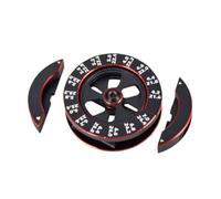 JunZheHub 3 Pezzi RC Car Regolatore Righello Strumento di Regolazione del Telaio Calibro di Altezza Dell'asse Strumento di Misurazione della Universal, Nero Rosso