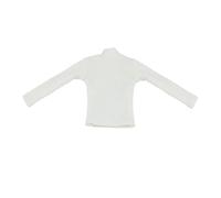 JunZheHub Abbigliamento per Action Figure in 1:6, Adatto per Personaggi Maschili Alti 30 Cm. Abbigliamento in Miniatura alla Moda, Vestiti per Bambole SNO, Bianco