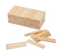 JunZheHub Blocchi di Legno Impilabili, Giocattolo Versatile per L'arredamento della Casa, Ideale per Bambini in età Prescolare E Dell'asilo, 100 Pezzi
