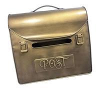 JunZheHub Cassetta Postale, Resistente Alle Intemperie, Idea Regalo, Decorazione in Metallo per Il Giardino,