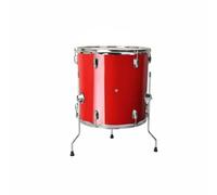 JunZheHub Cheering Drum Tamburo da Tifo Rullante Spalla Percussione Portatile con Bacchette Leggera Maneggevole Struttura Resistente Adatto per Tifo Partite Scuola Marce, Rosso