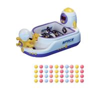 JunZheHub Children Pinball Machine Tavolo da Gioco Educativo per Bambini con Macchina per Biglie Pinball Elettronico Gioco di Concentrazione Sviluppo Della, Viola, Taglia unica
