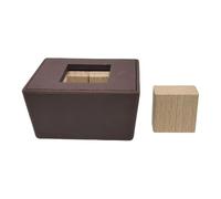 JunZheHub Cubo Rompicapo 3D in Legno, Educativa, Gioco Creativo, Rilassante per Bambini dai 6 Anni in su, Piazza