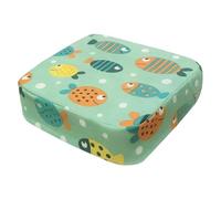 JunZheHub Cuscino per Sedia Da Pranzo Spesso, Quadrato, Portatile, in Tela E Spugna, con Chiusura a Cerniera, Adatto per Bambini, Studio, Scrivania, Sala Da Pra