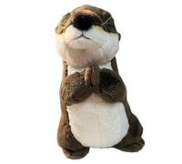 JunZheHub Giocattoli di Peluche a Forma di Lontra, Regali Creativi, Decorazioni per La Casa per Ragazzi, Ragazze, Bambini, Adulti, 30 cm