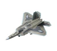 JunZheHub Kit di Modellismo di Aereo da Combattimento in 1/72, Blocchi da Costruzione per Aerei da Esposizione Domestica E Come Regalo, F22