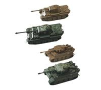 JunZheHub Kit di Veicoli in 1/144, 4 Pezzi, Modellini da Costruire, Puzzle di Costruzione di Precisione, Assemblaggio Fai da Te per Ragazzi, Style a