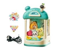 JunZheHub Macchina Acchiappa-Peluche, Mini Macchina Acchiappa-Peluche, Giocattolo Elettronico Educativo, Gioco da Tavolo Arcade con Musica E Luci per Bambini, a, Blu